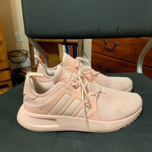 Adidas baby pink sneakers 7.5